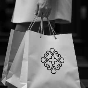 Monogram Shopping Bag